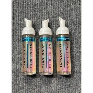 Tanologist (Lot of 3) Express Tan Self Tan Mousse - MEDIUM - 200 ml / 6.76 NEW